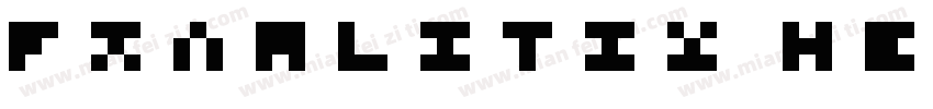 FZMaLiTiS Heavy字体转换